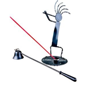 Kokopelli Incense Holder and Candle Snuffer Southwest Decor